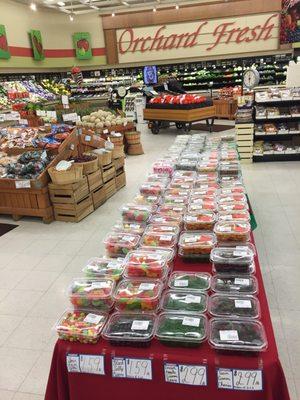 Nice produce section