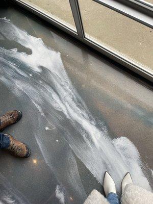 Ocean epoxy floor