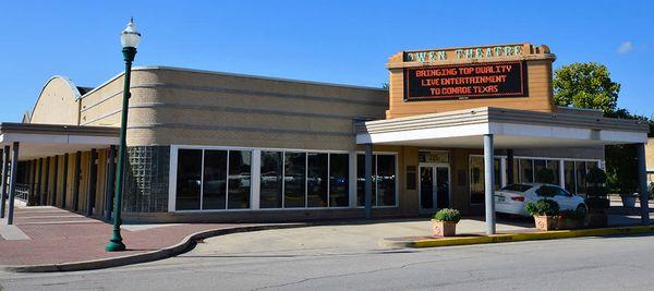 The historic Owen Theatre, 225 Metcalf Street, Conroe, TX 77301, home of The Players Theatre Company