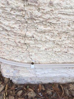 If they tell you that anchors won't crack you stucco