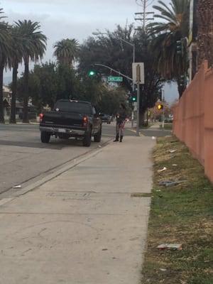 Hookers at 7am. NO JOKE!!!