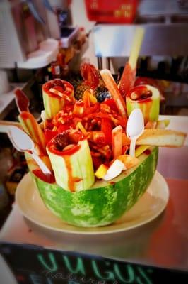 New SandiaLOCA at La Sinaloense! Huge and only $12 ... Perfect little refresher with a kick for this summer weather !