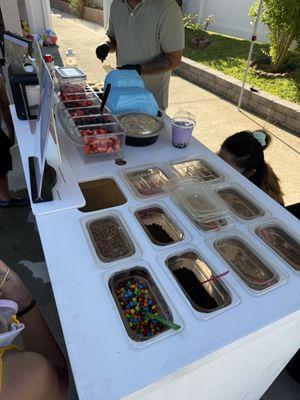 Toppings for pancakes & crepes