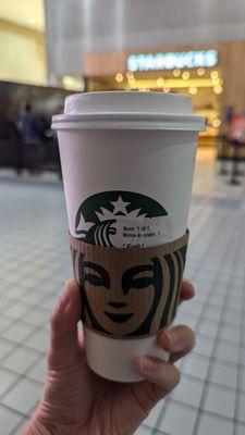 Venti Blonde Vanilla Latte