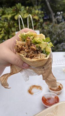 Chicken Shawarma Wrap - New favorite spot in Vancouver
