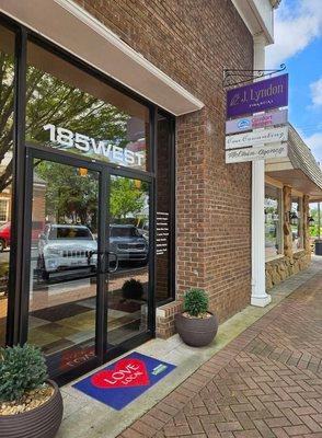 Located on Main Street