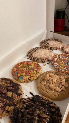 S'mores Birthday Cake Cinnamon Roll Cookies 'N' Cream Fruity Pebbz Stuffed Peanut Butter Cup