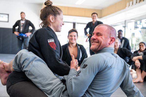 Jiu-Jitsu is a lot of things. Fun is definitely one of them.