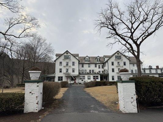 Entrance to the main building