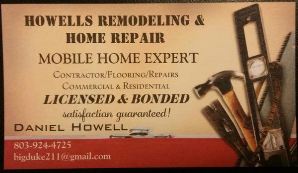Howells Remodeling & Home Repair