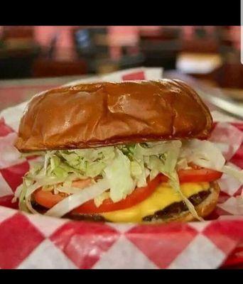 It's national cheeseburger day! Come get a bacon, mushroom, swiss burger