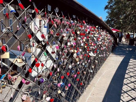 Love Lock Bridge