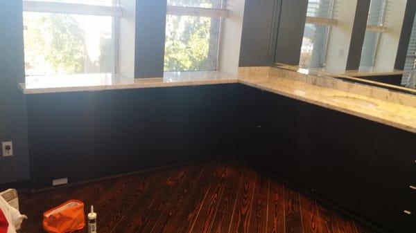 45 degree counter top