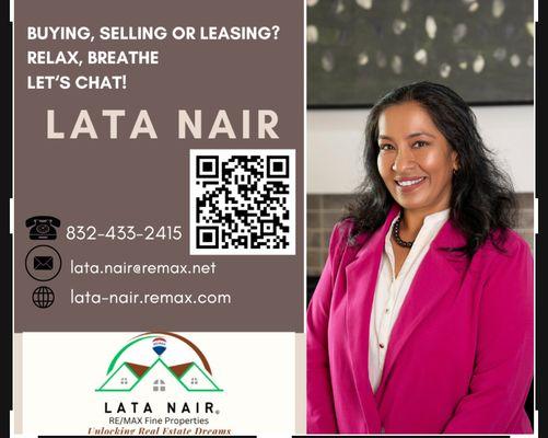 Lata Nair - RE/MAX Fine Properties