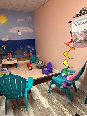 Kid friendly salt room for you to enjoy with your child(ren)