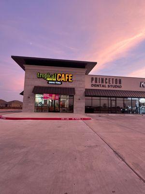 Now open! Dine in or drive thru