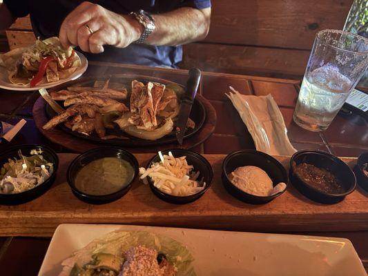 Grilled Chicken Fajitas