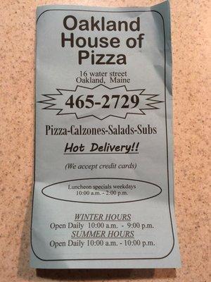 Oakland House of Pizza