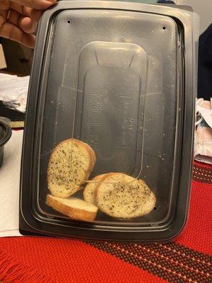 Crostini for bruschetta