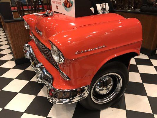 Condiments on the other side of this car