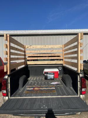 My truck with a capacity of 5.5 cubic yards! Ready to get your Junk Gone!