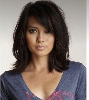 This was the photo and my hair was this long previously. I loved my haircut on my first visit - Yvonne ruined my hair