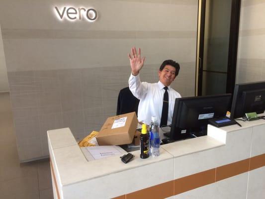 Security and package delivery, you'll get an email when your package has arrived