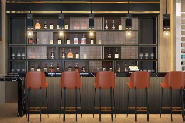 Lobby Bar Rendering