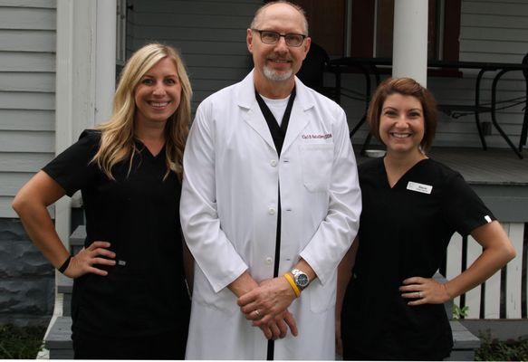 Kendall, Dr. Sattelberg and Stacie