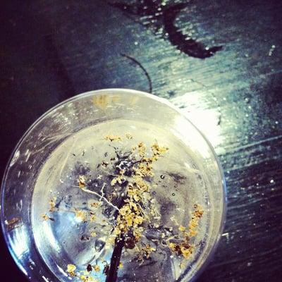 Elderflower martini