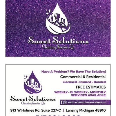 Sweet's Solutions Cleaning Service
