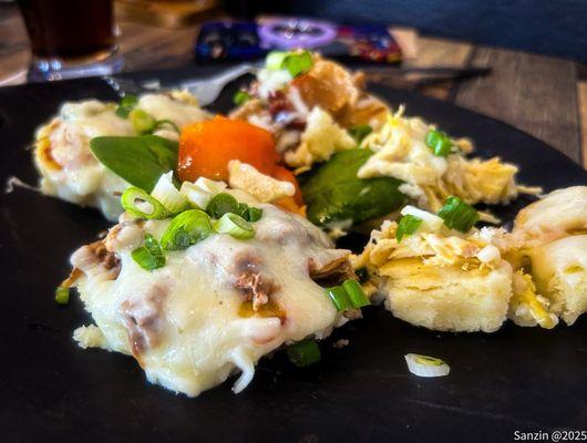 This is arepas sampler