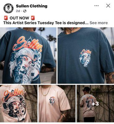 Sullen clothing buy here or order online