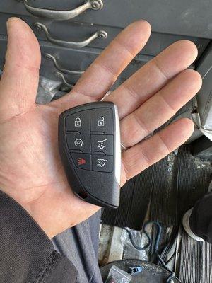 Car key replacement
