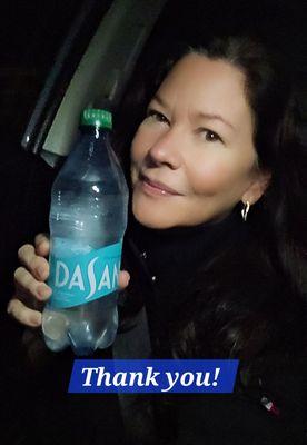 I was so thirsty!