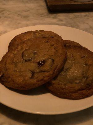 Never pass up on the warm cookies