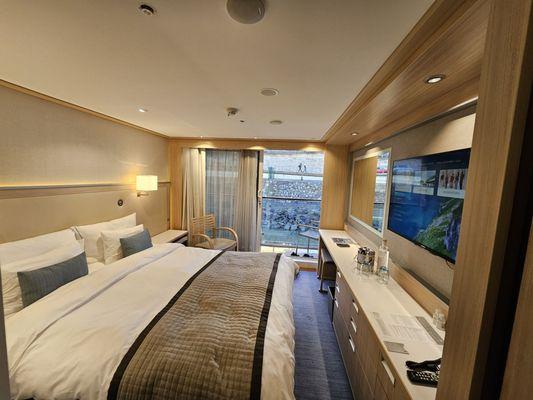 Veranda stateroom - Grand European tour.
