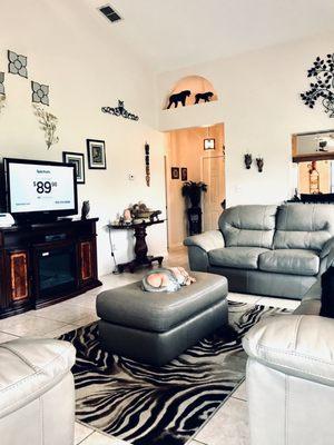 Interior of the first home I sold