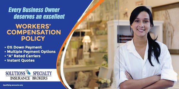 Workers Compensation for new and established businesses.