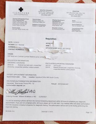 Signature Orthopedics - Fenton