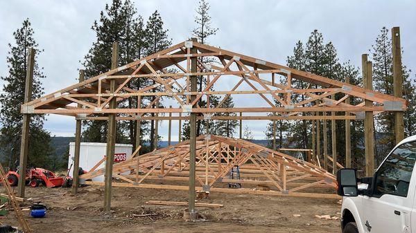 Summerlin Way project underway! 40x60x16. Stay tuned for more photos of this one