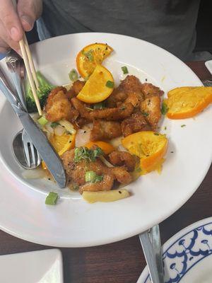 Orange chicken