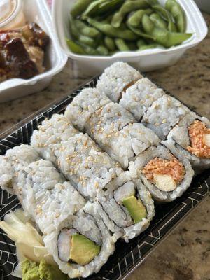 L3. Sushi Any 2 Rolls Lunch Special