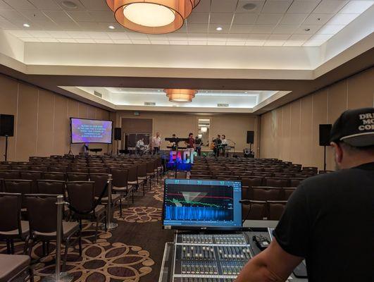 Audio for Corporate Event in Concord CA
