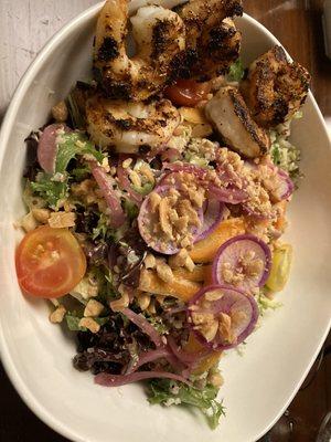 A beautiful salad that tasted as good as it looks!