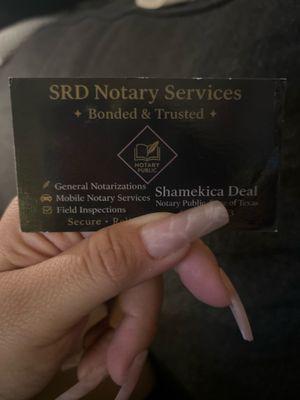 SRD Notary Services