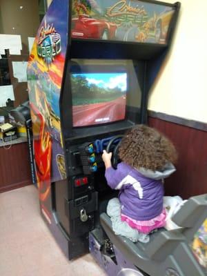 Great place to pick up food with a hyper child.