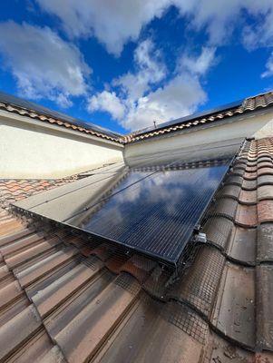 solar panel bird netting installation near me