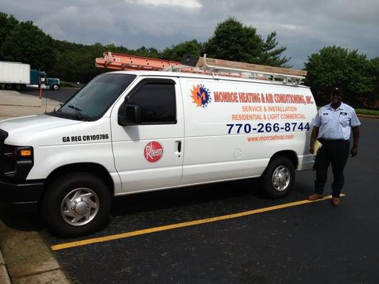 Monroe Heating & Air Conditioning, Inc is a disabled veteran owned heating & air condition business established in 2008.