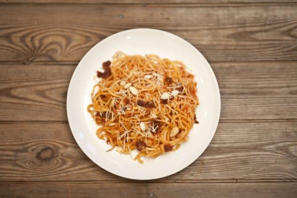 Finished turnip bolognese!